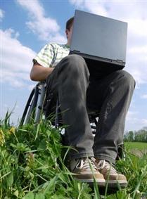 تاثير مثبت اينترنت در زندگي جانبازان