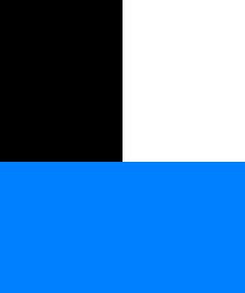 سیاه سپید آبی