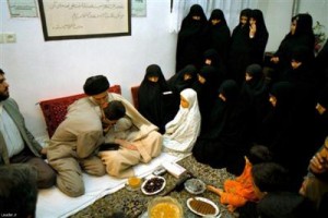 بیانات مقام معظم رهبری در دیدار با خانواده شهید برونسی
