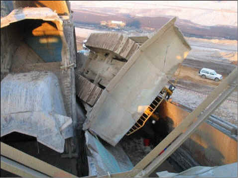 بزرگترین ماشین بیل مکانیکی bucket excavator