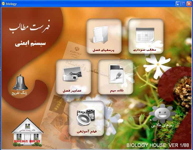 فهرست مطالب