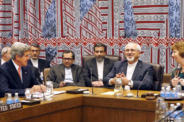 دیدار ظریف و جان کری- روزنامه بولیویایی