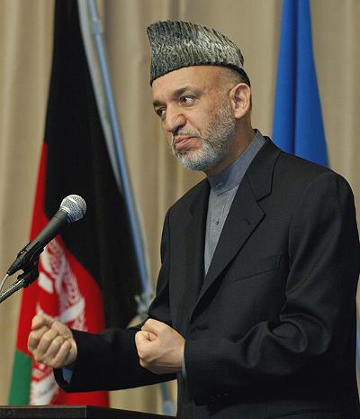 This is a president of Afghanistan Hamid Karzay 